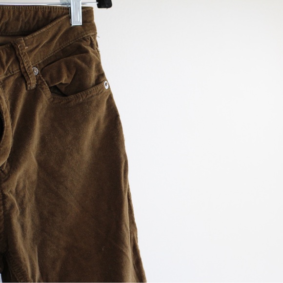 Free people green/Brown Corduroy Pants - Picture 4 of 5